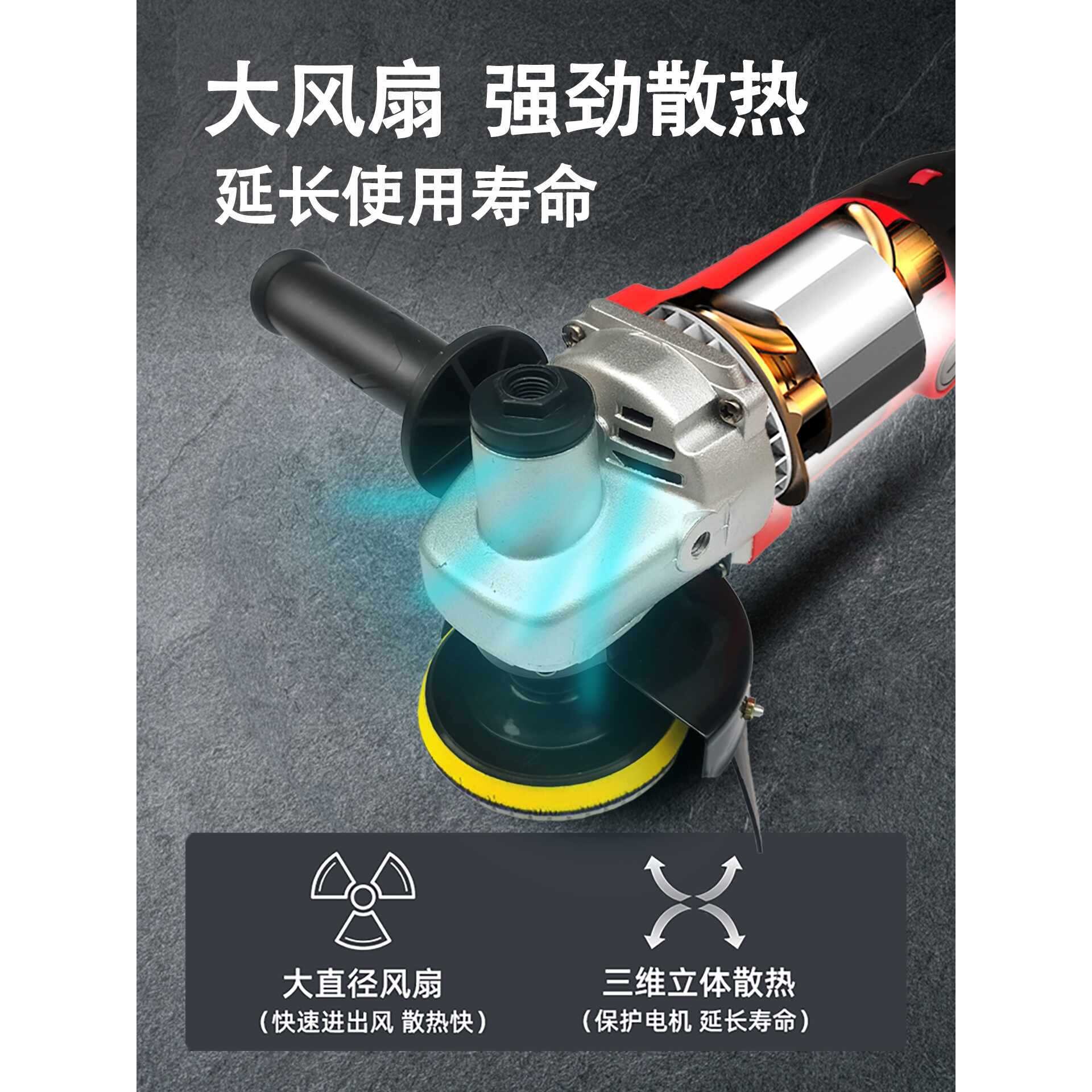 赣星石材打磨机水磨机水磨石大理石抛光机水泥地面研磨机家用