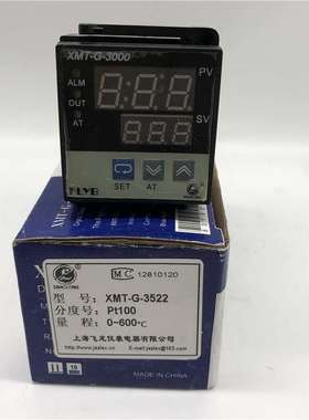 上海飞龙FLYB仪表XMT-G-3000温控仪表PT100温度控制器3522