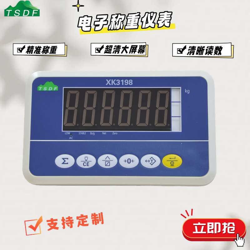 多种秤通用XK3198-T9电子显示仪表称重显示器电子秤称重显示仪表
