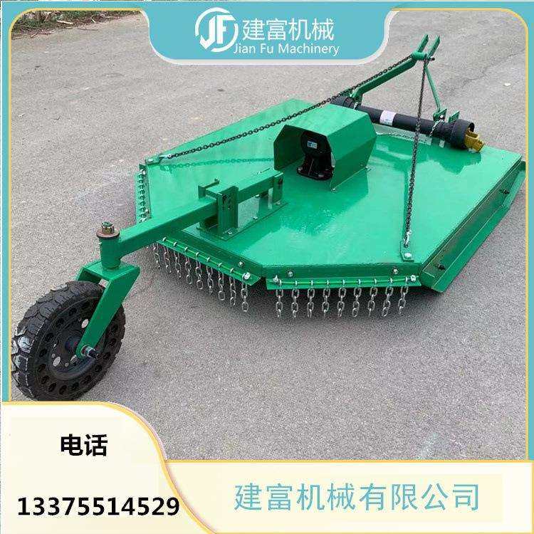 建富机械牧草割草机 果园除草机 四轮车带的果树打草机 杂草收割