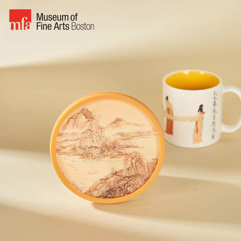 MFA美术博物馆 礼遇东西系列 流沙杯垫-长江万里图