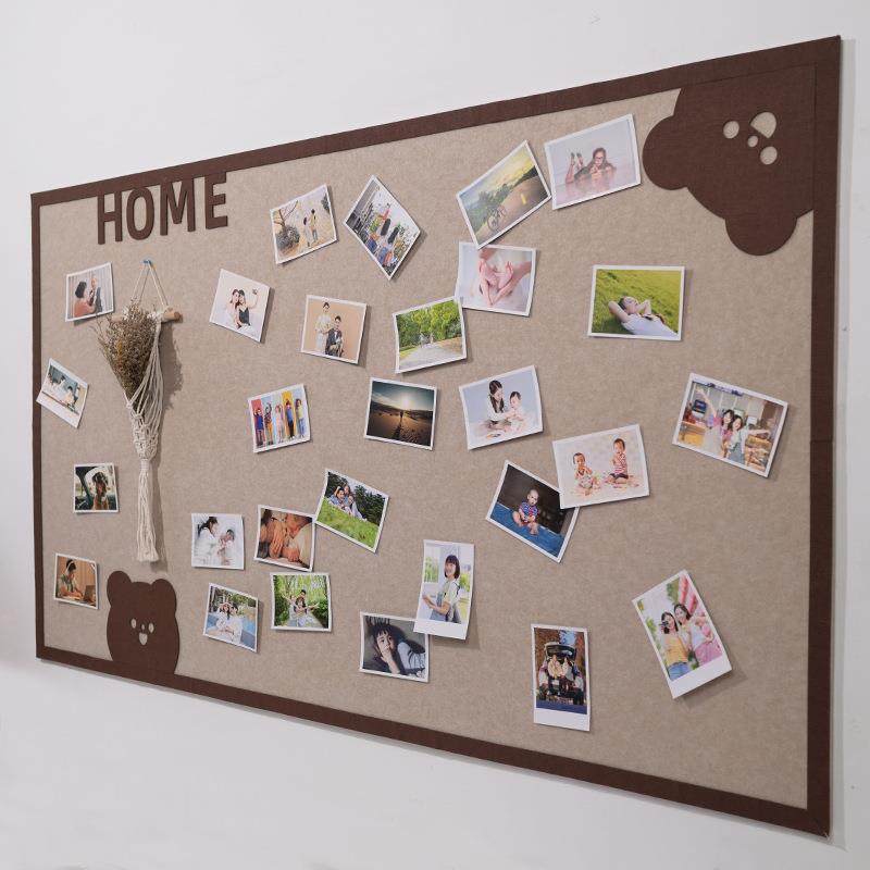 可移除快乐熊照片墙装饰创意背景板羊毛毡墙贴墙面装饰家庭相片挂,鲜花速递/花卉仿真/绿植园艺,割草机/草坪机,淘宝优惠券,粉丝福利购,淘宝优惠卷