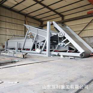 出沙均匀砂石分离机 建筑工地震动过滤筛土机 河沙石子清滤设备