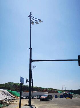 厂家供应交通信号灯LED诱导屏杆F屏T杆3F杆指示牌杆等各类综合杆