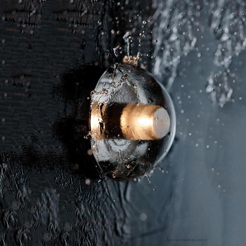 加拿大Bocci壁灯现代玻璃LED防水走廊浴室卧室客厅阳台水晶半圆形