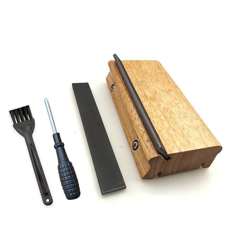 3/23/35度音品端斜角锉刀 三合一音锉吉他音品端修W整找平倒角工