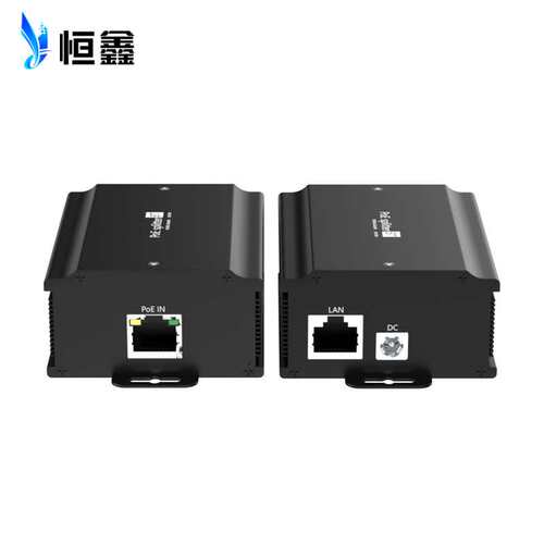 标准48V转24V3A千兆POE分离器BT大功率智能POE分线器PoeSplitter