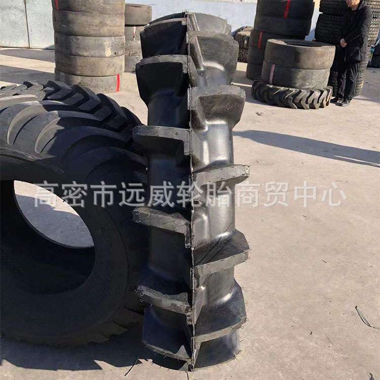 甲子拖拉机农用轮胎11-32 13.6-38 11-38高花PR-1花纹农业水田胎