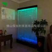 亚克力水幕墙气泡墙屏风隔断流水屏风客厅餐厅水景水舞玄关泡泡墙