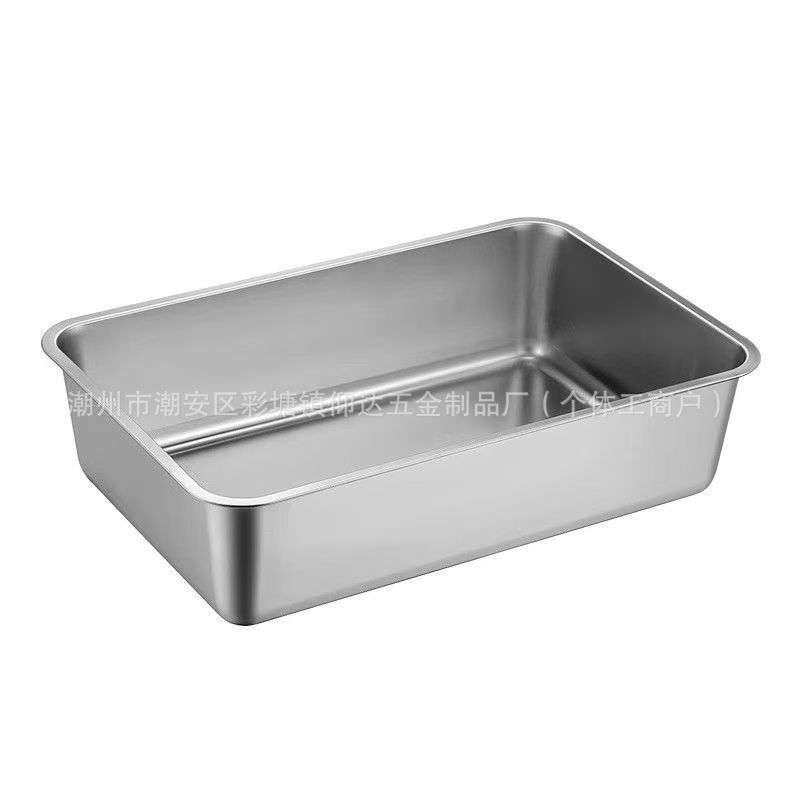 不锈钢猫砂盆超大号防外溅猫咪厕所缅因猫耐用宠物清洁用品猫屎盆,鲜花速递/花卉仿真/绿植园艺,割草机/草坪机,淘宝优惠券,粉丝福利购,淘宝优惠卷