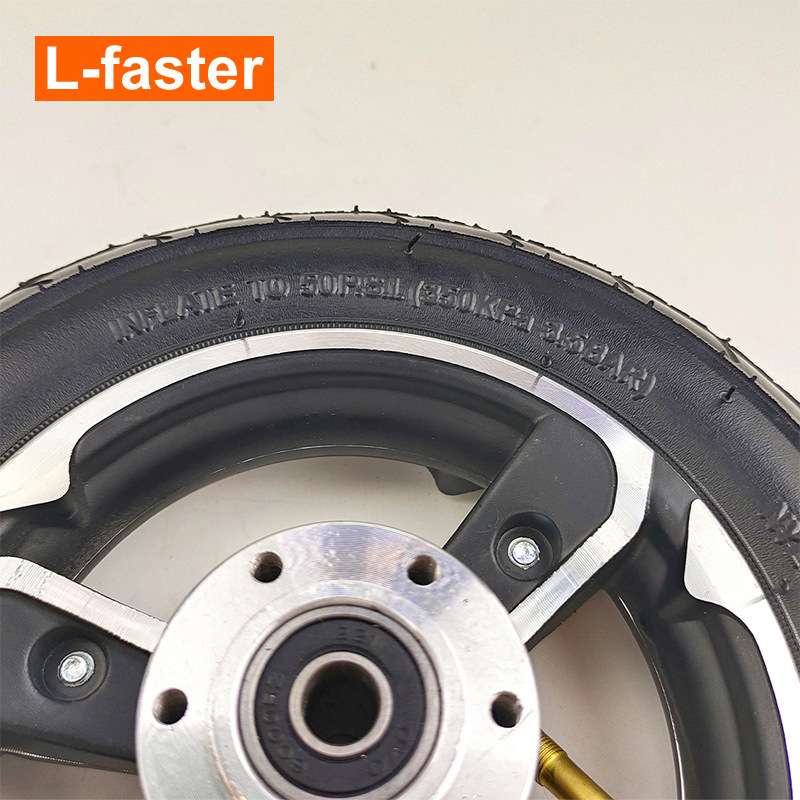 跨境可定8 1/2x 2 充气轮带44mm对角孔碟刹座轴承内孔10mm轮子