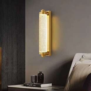 新款气泡水晶壁灯酒店宴会厅灯豪华别墅客厅餐厅卧室床头轻奢