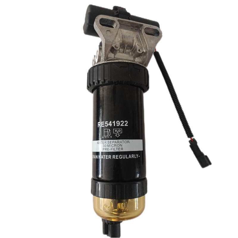 农用机械车燃油滤清器带电子泵 RE541922 油水分离器总成