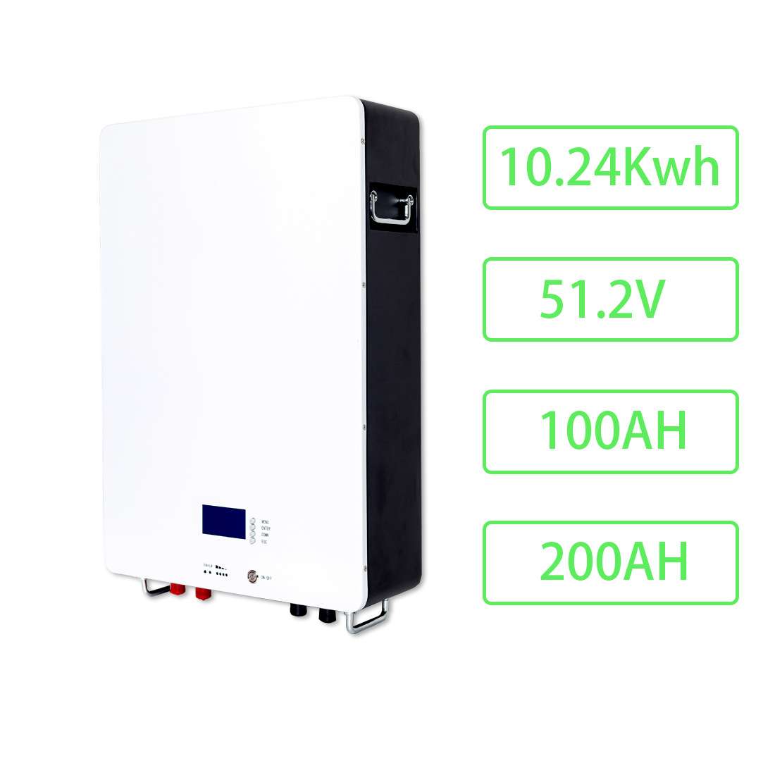 48V100Ah房车壁挂太阳能光伏磷酸铁锂电芯蓄电池组储能电站高安全