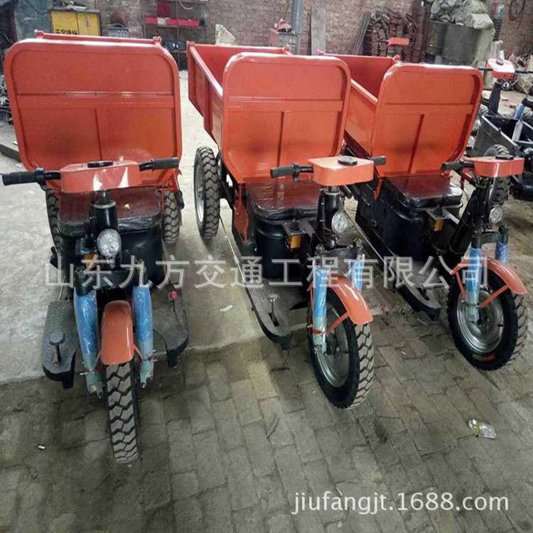 建筑用三轮车 工程工地三轮车价格 厂家后卸式三轮车