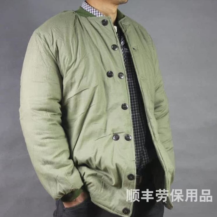 棉袄绿老式棉袄冷库裤布棉衣式棉衣黄工作服冷库87煤矿工下井劳动