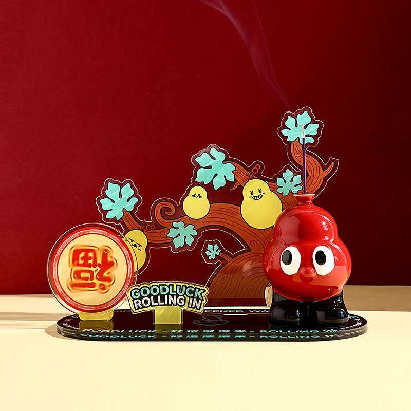 贝汉美新中式可爱陶瓷福禄香插居家办公实用好运福运桌面装饰摆件,鲜花速递/花卉仿真/绿植园艺,割草机/草坪机,淘宝优惠券,粉丝福利购,淘宝优惠卷