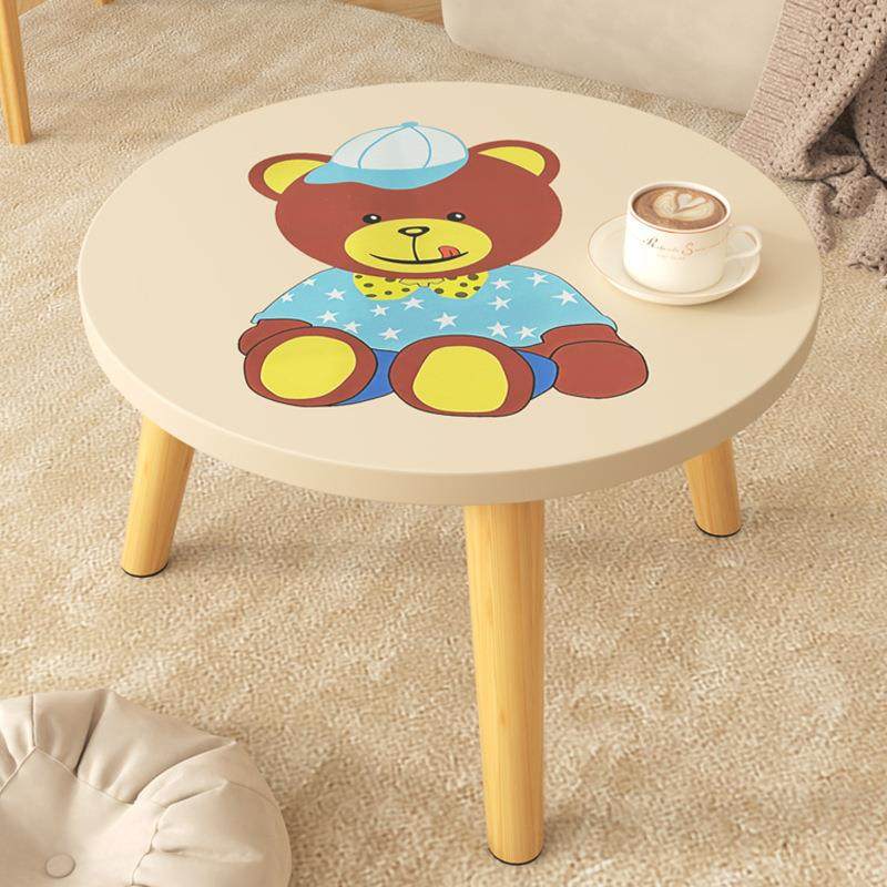 迷你小桌子沙发边几移动茶几床头小圆桌网红边桌阳台角几客厅木桌