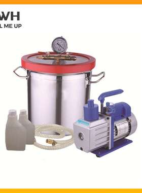 Portable single stage vacuum pump RS-1 3CFM/2.5CFM 1/4HP
