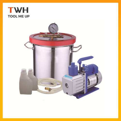 Portable single stage vacuum pump RS-1 3CFM/2.5CFM 1/4HP
