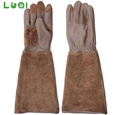 触屏长款花园手套园艺修剪防刺耐磨园艺Long Gardening Gloves
