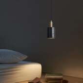 卧室床头吊灯黑洞石极简轻奢现代简约个性 设计师主卧床头小吊灯