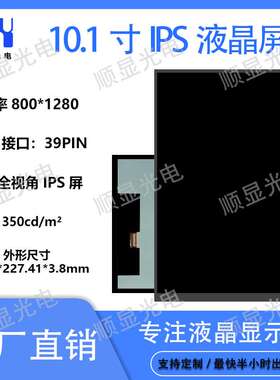 10.1寸液晶屏TV101WXM-NF0接口IPS液晶显示屏原装