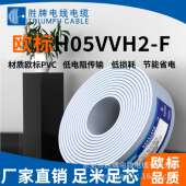 H05VVH2 供应欧规电源线 1.0欧规电源线扁线305米 欧规电源
