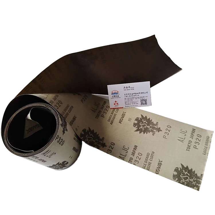 双鹰砂布卷耗材料木工家具汽车抛光工具漆面抛光干水磨片软布卷