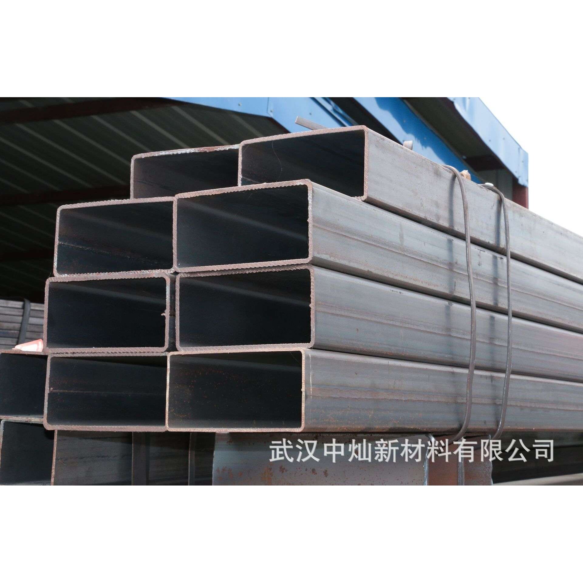 黑方管 60*60*5.0 现货销售 轨道交通建筑用 欢迎来电