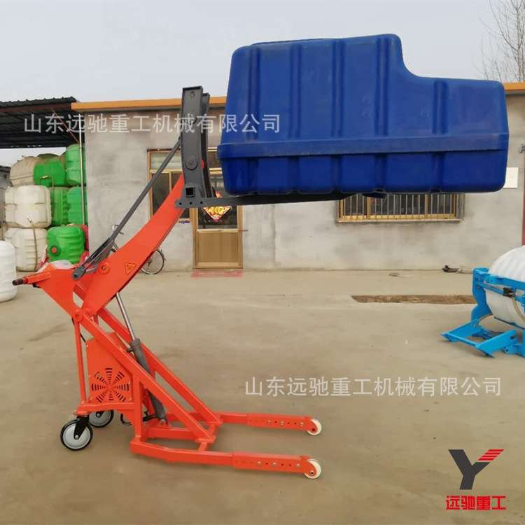 现货供应手动液压堆高车 微型车前移电动叉车 650kg载重堆垛设备