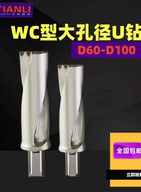 U钻大直径2D60-3D80-4D70-5D70WC暴力钻内冷快速钻50/65/75/85/90