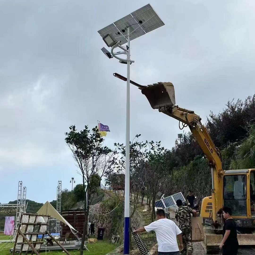 高邮路灯厂风光互补太阳能路灯太阳能风力发电路灯一体化太阳能灯