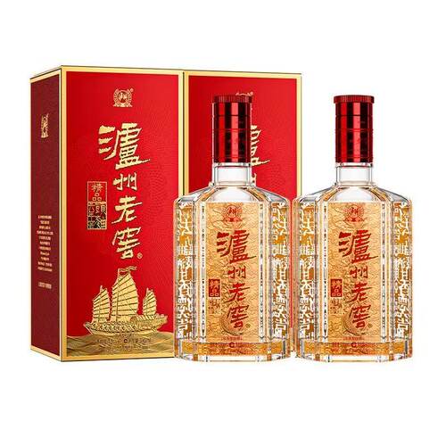 【新品】泸州老窖 六年窖头曲精品 52度 500ml*2瓶 浓香型白酒