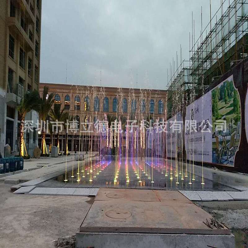 大型户外音乐喷泉制作安装水景景观旱喷生产厂家广场喷泉灯光音乐