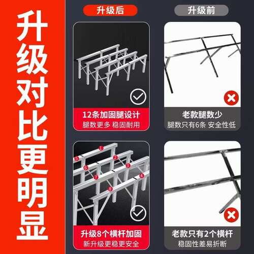 展示架十二腿伸缩水果可折叠多功能架大集货架子摆摊货架承重夜市