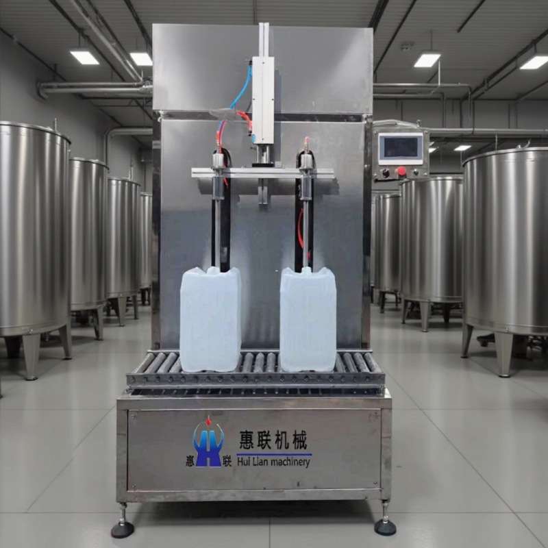 汽车洗护用品灌装机 防冻液灌装设备 大桶装灌装机