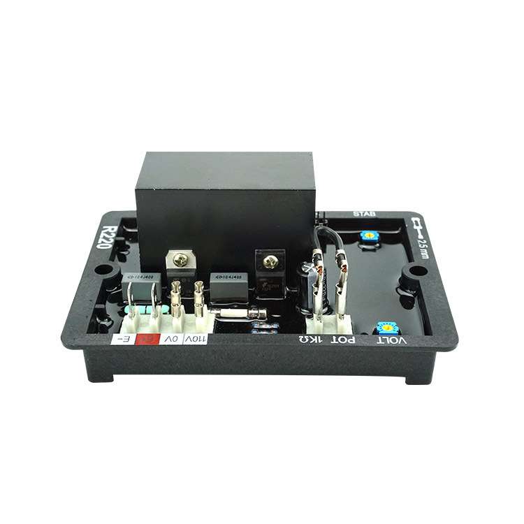 R220发电机组自动电压调节器AVR R220发电机配件稳压电源开关