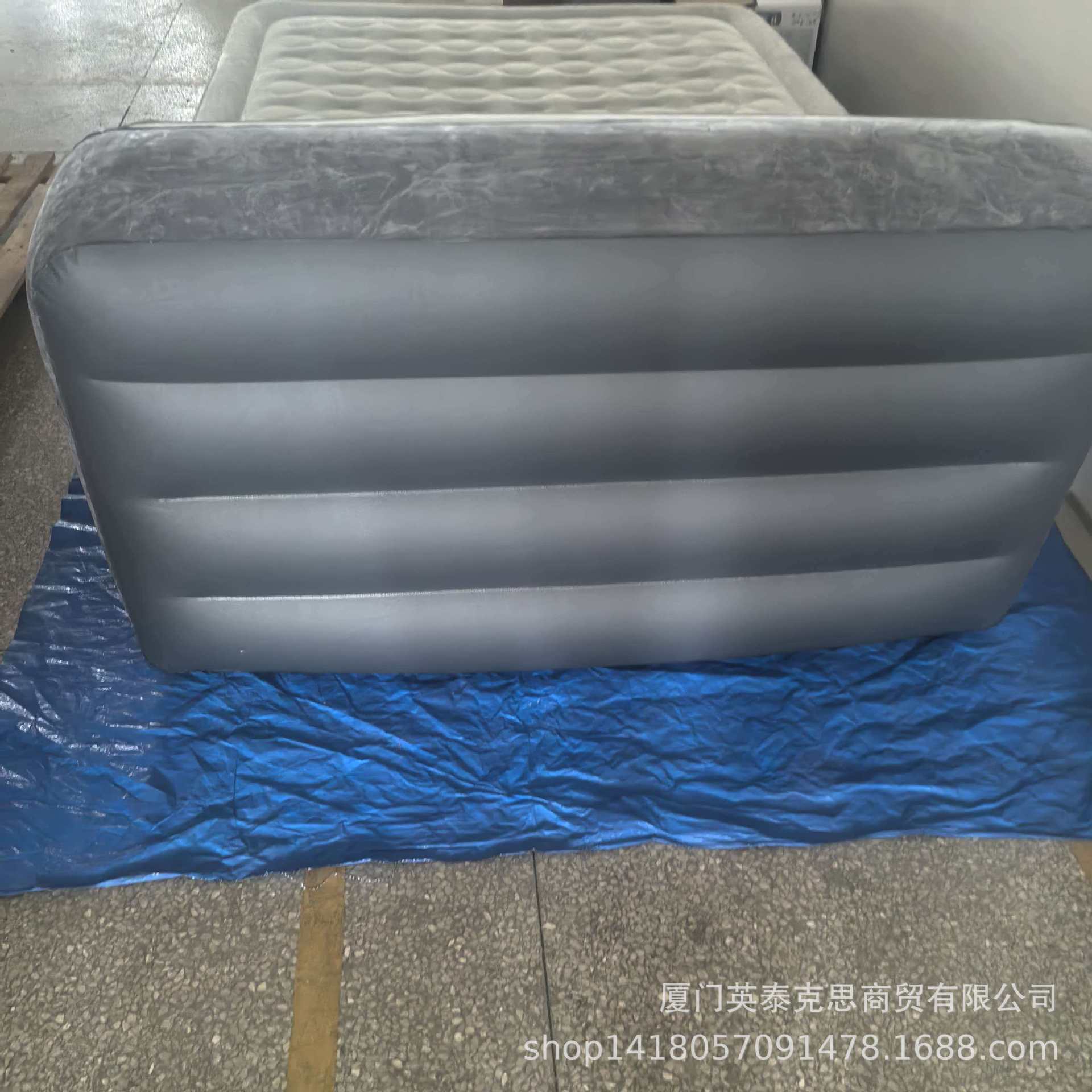 intex 64448电泵充气床垫双人卧室pvc可折叠气垫床现货图片