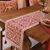 ?T9J5红色结婚桌旗茶几茶席婚礼长条桌布婚庆新中式 轻奢床尾巾流