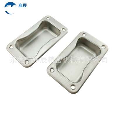 A-1892-2-A嵌入式拉手 304不锈钢暗式把手 内嵌式工业设备扣手