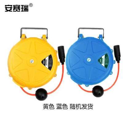 安赛瑞400106卷管器自动伸缩洗车店气管8mm10米TY-1A工作压力15kg