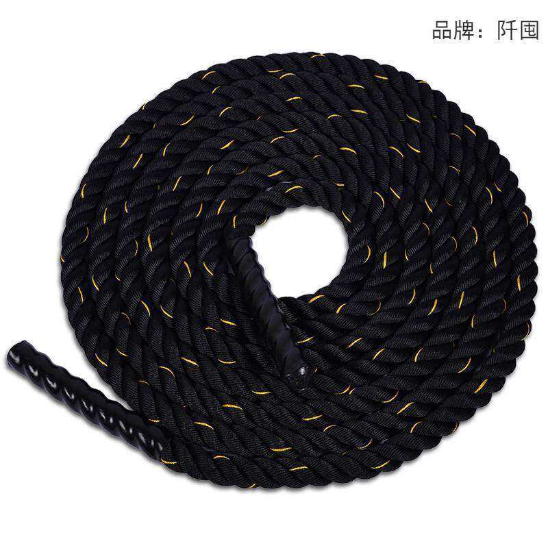 战绳健身体能训练绳MMA肌肉UFC战斗绳训练粗绳力量绳甩大绳格斗绳