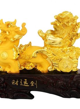 开业礼品客厅装饰品招财貔貅大号皮丘办公室店铺摆设白菜摆件