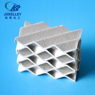 350Y陶瓷波纹规整填料化工环保填料陶瓷规整波纹填料 凯莱供应