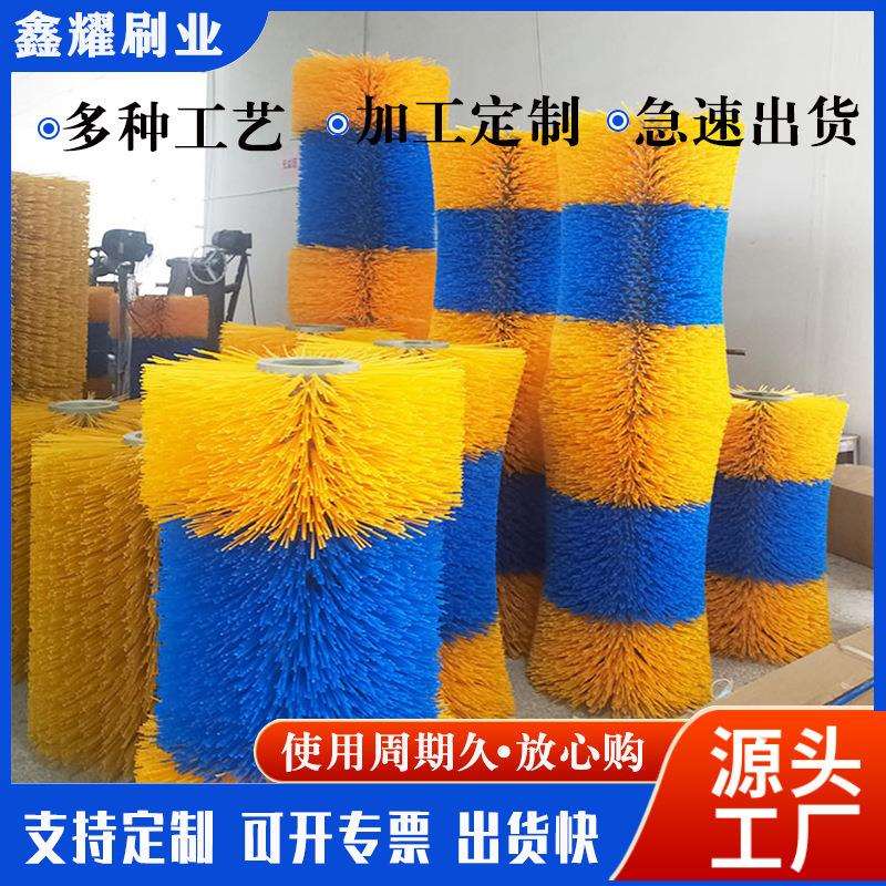 按摩增产牛用智能摆动式牛体刷 畜牧机械蹭痒痒毛刷 牛体清洁毛刷