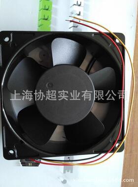 ADDA直流风机AD1212MB-F52 12038 12V 三线报警功能金属外框