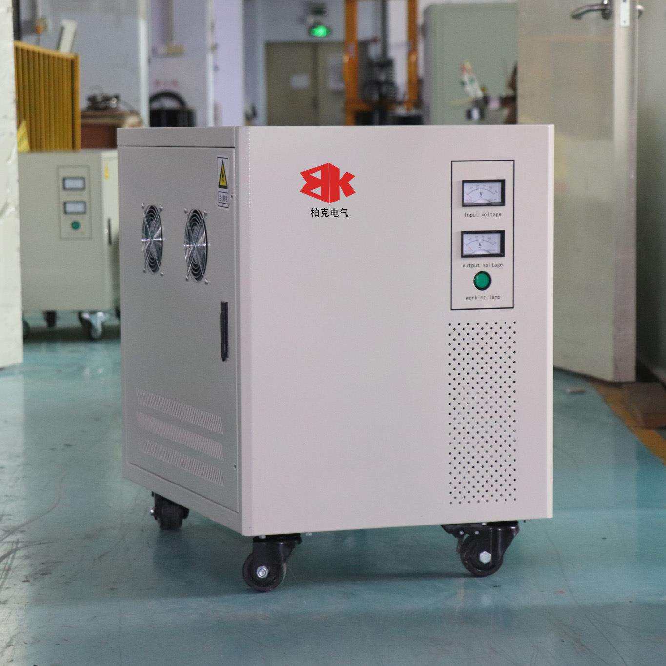 柏克电气厂家直销三相干式变压器80KVA440转380V变220V208V