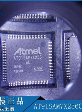 AT91SAM7X256C-AU 芯片 微处理器控制器 32位 LQFP-100拍前咨询