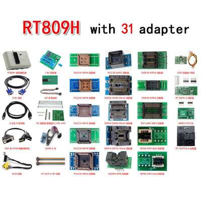Original RT809H Universal Programmer with 11 adapter IFIX